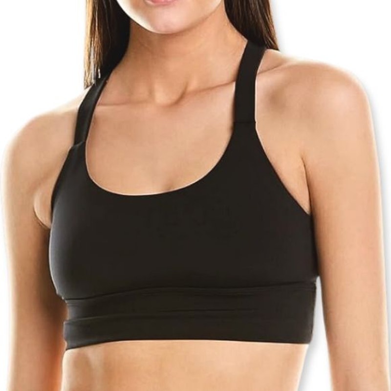 Natori Sports Bra Racerback Lightweight Breathable Ultimate Comfort Black W Nwot